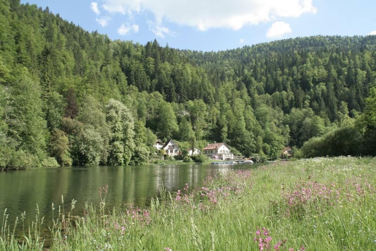 Gite 3 Etoiles "Entre Sources Et Riviere" Besancon Vaire-le-Grand ภายนอก รูปภาพ